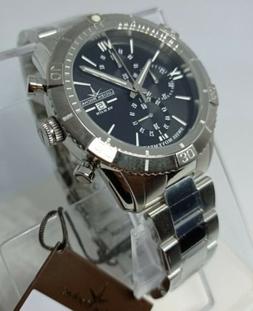 O Uomo Lucien Rochat,krab,45mm,chrono,mov. Svizzero,vetro Za