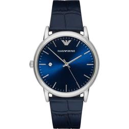 O Uomo Emporio Armani Luigi Ar2501 Pelle - Nuovo - Garanzia 