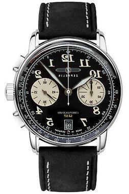 O Uomo Zeppelin Lz127 Graf 8674-3 Di Pelle Nero