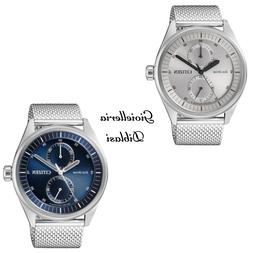 O Uomo Metropolitan Eco-drive Carica Solare Maglia Milano Ac