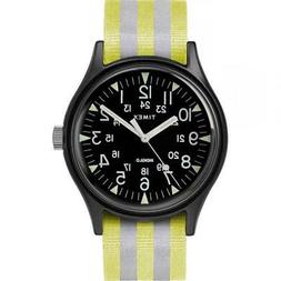 O Uomo Timex Mk1 Aluminium Tw2r81000 Alluminio Tessuto Grigi