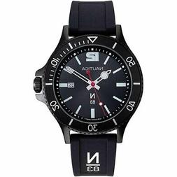 O Uomo Nautica N83 Napabs908 Silicone Nero Sub 50mt