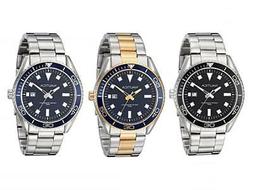 O Uomo Nautica Nac 03 Bracciale Acciaio Nero Blu Bicolor Gol