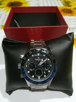 O Uomo Naviforce Rol - Seiko  Con Movimento Seiko Quadrante 