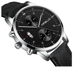 O  Uomo Cuena  Professionale Elegante Analogico Quarzo Casua