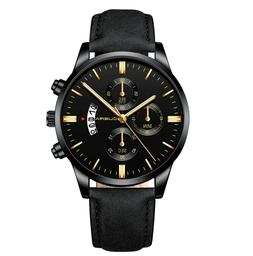 O  Uomo Cuena  Professionale Elegante Analogico Quarzo Casua