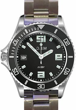 orologio uomo quarzo acciao militare vintage subacqueo