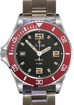 O Uomo Quarzo Acciao Militare Vintage Subacqueo Regalo Sport