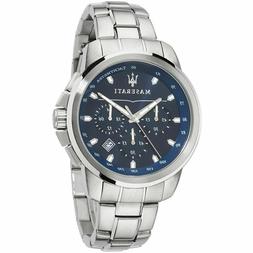 O Uomo Maserati R8873621002 Successo Cronografo Nuovo Con Ga