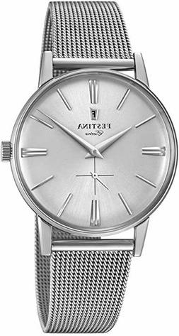 O Uomo Ragazzo Festina Extra F20252/1 Acciaio Cinturino Mila