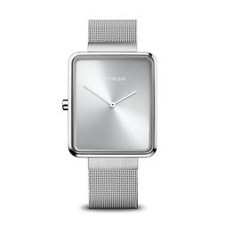 O Uomo Bering Rettangolare 14533-000 Cinturino Maglia Milano