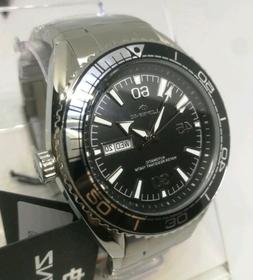 O Uomo Lorenz Scuba Automatico,day Date,nero,professional Di