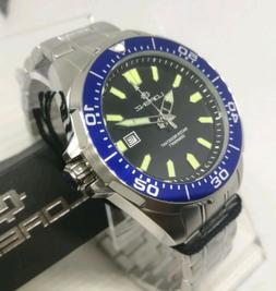 O Uomo,lorenz,scuba,professional Diver 200 Mt,acciaio,quarzo