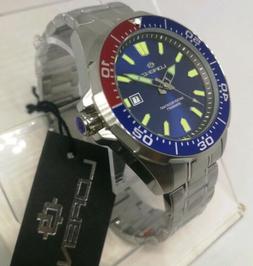 O Uomo,lorenz,scuba,professional Diver 200 Mt,acciaio,quarzo