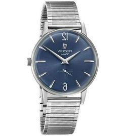 O Uomo Solo Tempo Festina Classic Blu Acciaio Molla Extra