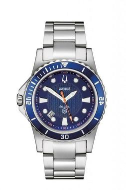 O Bulova Uomo Solo Tempo  Con Datario, Water Resistant