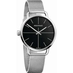 O Uomo Solo Tempo Even Silver Nero K7b21121