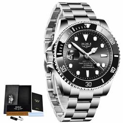 O Uomo Submariner Lige Acciaio 40 Mm - Mechanical Submariner