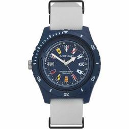 O Uomo Nautica Surfside Napsrf002 Silicone Bianco Bandierine