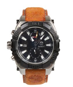 O Uomo Timberland Tbl13331js Chrono Pelle Marrone Cassa E Qu