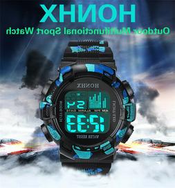 O Uomo Unisex Honhx Led Altissima Qualita Lcd Sport Fitness 