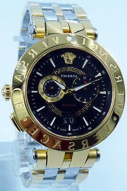 O Uomo V-race Bicolore Swiss Made Di Marca Nuovo Certificato