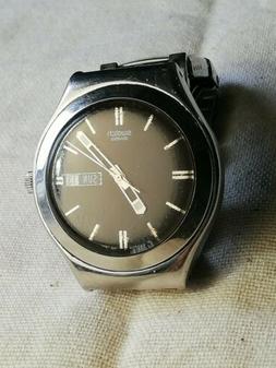 O Uomo Vintage Acciaio Swatch Irony Ag 1999 Usato Funzionant