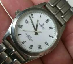 O Uomo Vintage Festina Acciaio Mis.36 5atm Funzionante