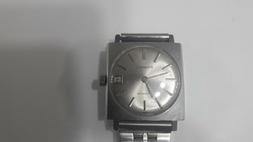 O Uomo Vintage Meccanico Automatico Quadrato Cioccolatino