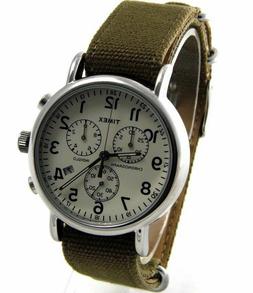O Uomo Timex,waterbury Weekender,indiglo,cronografo,cinturin