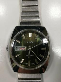 O Vetta Quadrante Verde&nbsp; Automatico Giorno E Data.