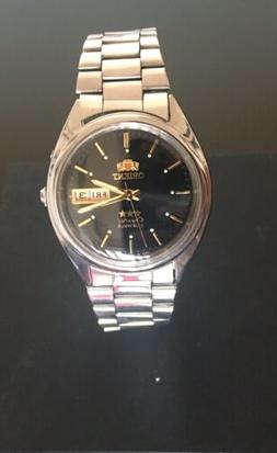 O Vintage Orient Crystal 3 Star Automatico 21 Jewels, Cal. 4