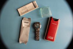 O Vintage Da Uomo Swatch Irony Con Scatola E Istruzioni