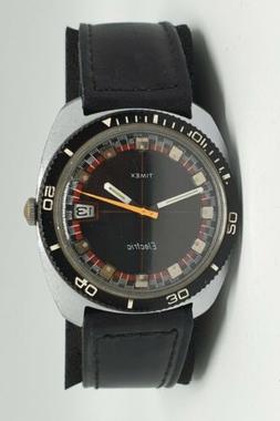 O Vintage Timex Electric 1971 Perfetto Diver Vintage 36 Mm