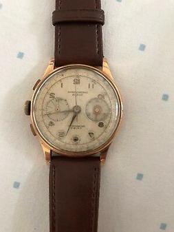 O Chronographe Suisse Vintage In Oro 18 Kt