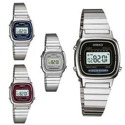 O Casio Vintage La670w Donna Acciaio Chrono Classico Digital