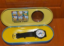 O Vintage Lorus Quartz Donald Duck 515-8030 Made In Japan Co