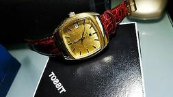 O Vintage Tissot Tissonic Esa 9162 Placcato Oro Anni 70