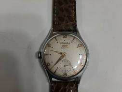 O Vintage Uomo Lanco 1100 Meccanico Carica Manuale Cal 1305 