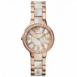 O Fossil Virginia Es3716 In Acciaio Oro Rosa Con Elementi In