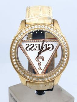 O Guess W11555l1 Swarovsky Acciaio Placcato Oro Donna Quarzo