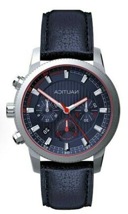 O Nautica Watch 44 Mm Da Uomo Chrono Taylor Naptyr002 Nuovo
