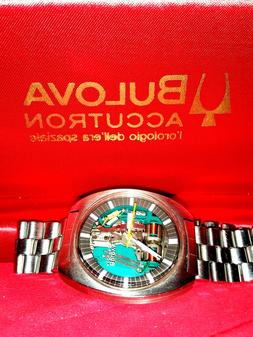 O Watch Bulova Accutron 214 Spaceview Diapason Design Space 