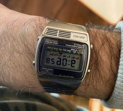 O Watch Seiko Analogico Ref. A159-4000-g Vintage Rare Quarz