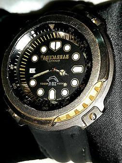 O Watch Barracuda Bulova Datario Vintage Scuba Sub Squalo Sh