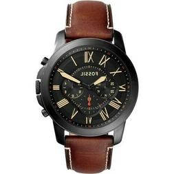 orologio watch fs5241 grant cronografo acciaio pelle