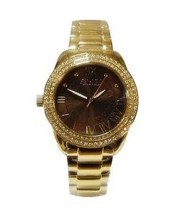 O Watch Woman Uhr Donna Gold Giallo Marrone Tlj900 Princess 