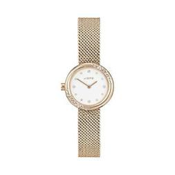 O Breil Wish Tw1872 Watch Donna Maglia Milanese Oro Rosa Zir