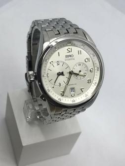 O Oris World Timer 7513 Acciaio Con Bracciale Anno 2015