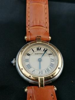 Cartier Panthere Ronde donna 18k oro e acciaio quarzo
